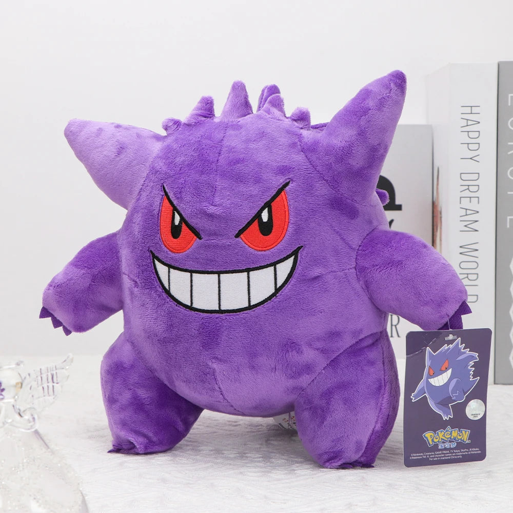 Gengar Original Plush Toy Stuffed Soft Stuffed Doll Wonderful Gifts Dolls Soft Kawaii Cute Cartoon Piplup Toys for Xmas Gifts