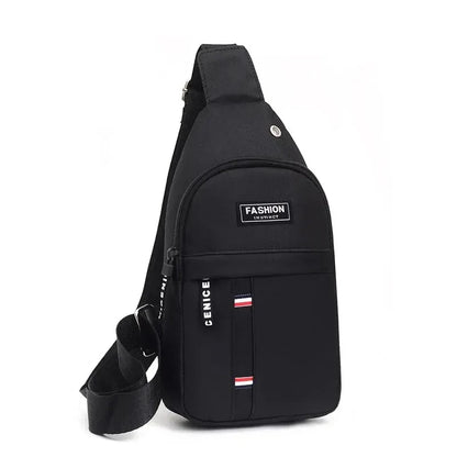 Bolso cruzado minimalista para hombre – Bandolera ligera antirrobo de gran capacidad para deporte, running y actividades al aire libre