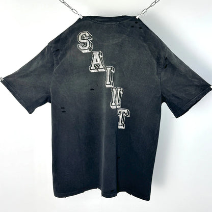 Camiseta Y2K SAINT OF MICHAEL – T-shirt Vintage Oversize con Estampado Gráfico Casual Streetwear para Hombre