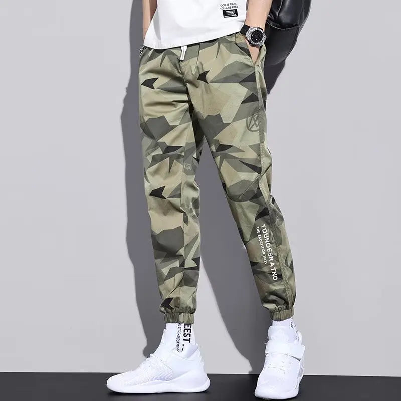 Pantalones Jogger de Moda para Hombre – Streetwear 2025, Cargo, Multi-Bolsillos, Casual, Fitness y Gym