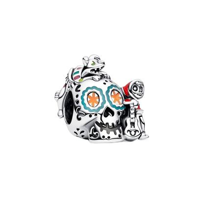 Charm de Plata 925 con Piedra de Nacimiento – Bead Brillante para Pulsera, Regalo de Cumpleaños Mujer