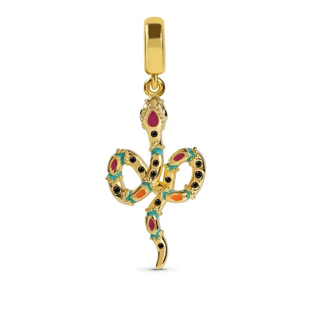 Charm Abalorios Dorados y Rosados para Pulseras Originales Mujer
