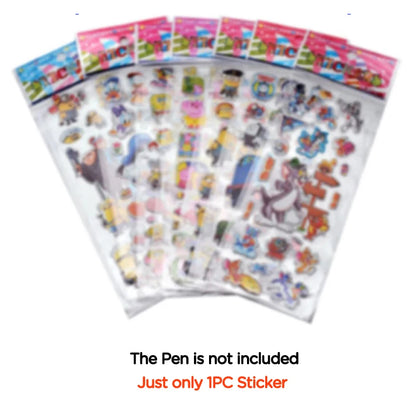 Kids 3D Printing Pen con Pantalla LCD y Stickers – Compatible con Filamento PLA, Seguro y Creativo, Regalo de Cumpleaños para Niños y Niñas