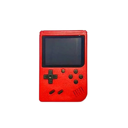 Consola Retro Portátil Roja para Niños – Consola Clásica con Cientos de Juegos + Conexión a TV