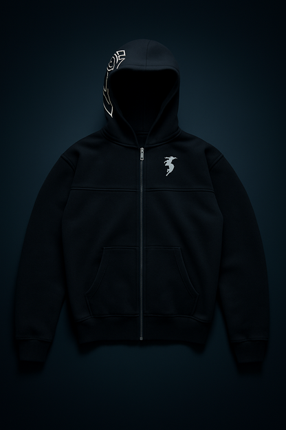 Hoodie Oversize con Bordados Gráficos – Sudadera Unisex Estilo Streetwear Y2K Harajuku Hip Hop Retro Gótica Rock