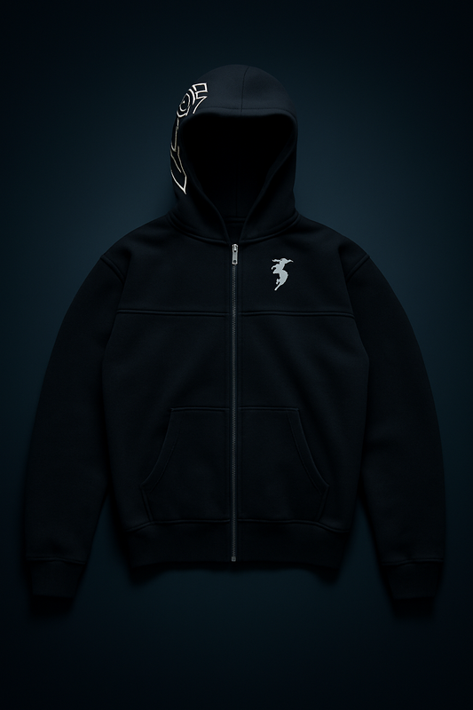 Hoodie Oversize con Bordados Gráficos – Sudadera Unisex Estilo Streetwear Y2K Harajuku Hip Hop Retro Gótica Rock