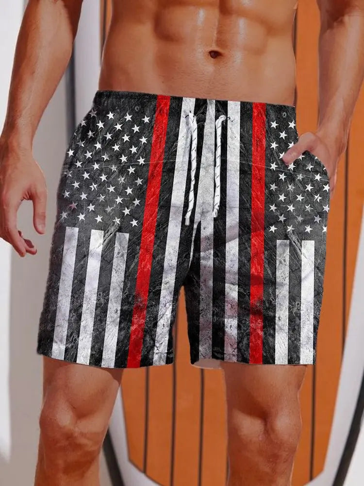 Bañador Hombre Estampado Divertido 3D | Shorts Playa Unisex Secado Rápido – Swimwear Surf y Deportes