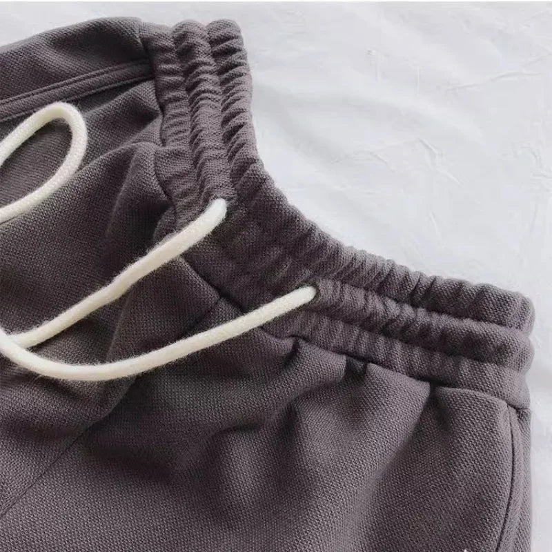 Shorts Deportivos Mujer Verano | Pantalones Cortos Cintura Alta con Cordón Casual Yoga Running