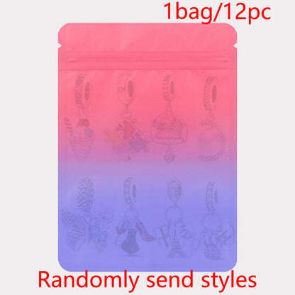 Charm sorpresa de plata 925 estilo estrella y corazón – Bolsa sorpresa random para pulsera DIY mujer