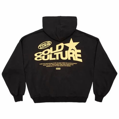 Sudadera Oversize Unisex Estilo Y2K Harajuku Hip Hop con Estampado Gótico