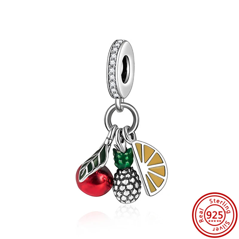 Charm Sorpresa Dopamina de Plata 925 | Dijes Cartoon Estilo Aleatorio para Pulseras DIY