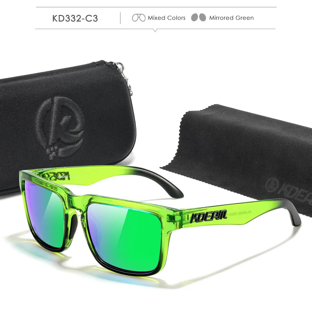 KDEAM Gafas de Sol Fotocromáticas y Polarizadas | Unisex Categoría 3 con Estuche de Lujo