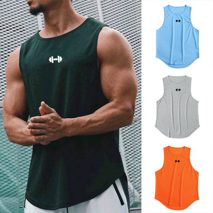Tank Top Deportivo de Hombre – Fitness, Gym y Bodybuilding, Secado Rápido, Sin Mangas, Corte Loose, Verano, Moda y Baloncesto