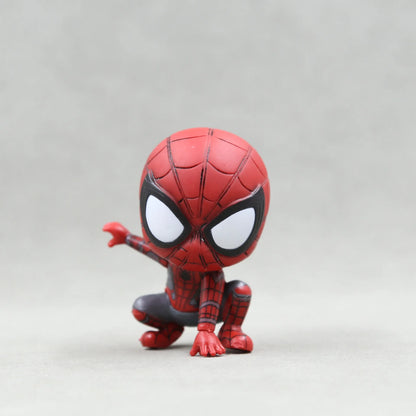 Figura de Acción Spider-Man Marvel Avengers – Muñeco Decorativo de Colección Anime Postura Heroica, Juguete y Regalo Infantil