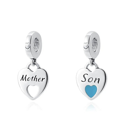 Charm Familia en Plata 925 – Abalorio Sparkling para Pulsera Original Mujer