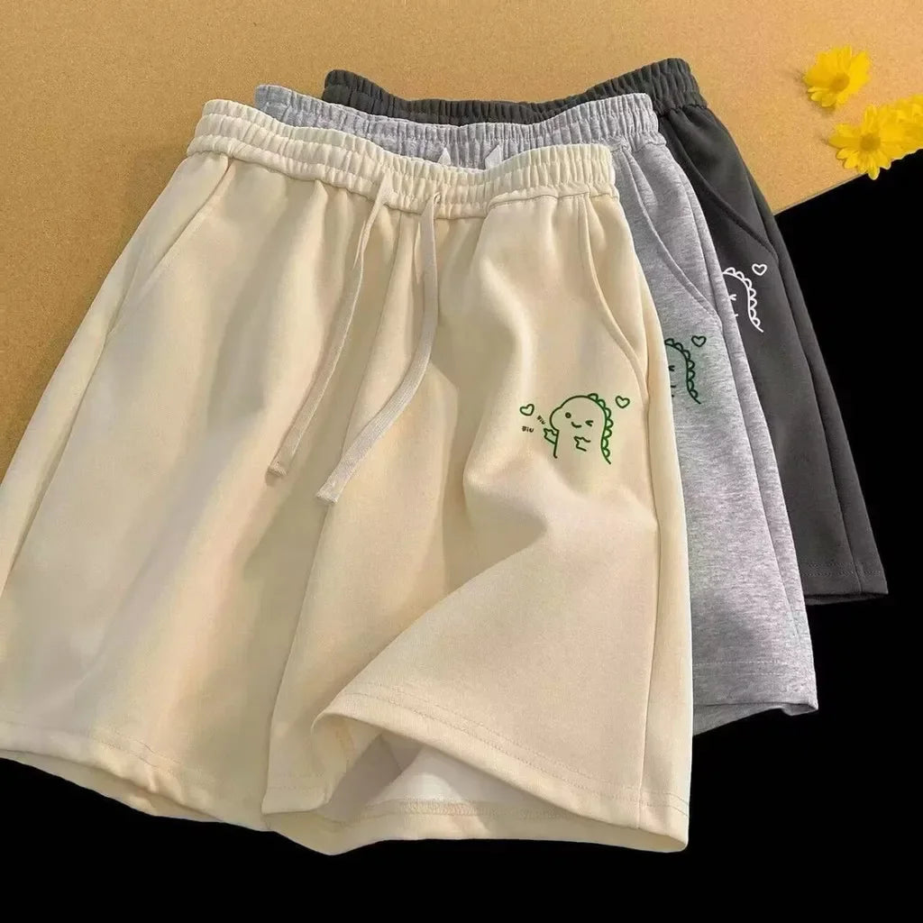 Shorts Hombre 2025 | Oversize con Estampado Divertido para Baloncesto y Casual