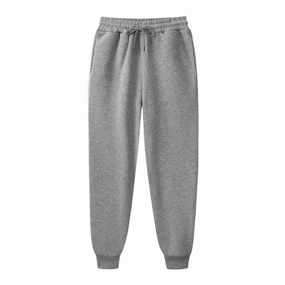 Pantalones Deportivos Hombre | Primavera y Otoño | Felpa Oversized con Cordón y Bolsillos