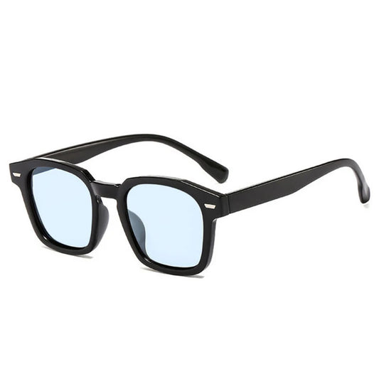 Gafas de Sol Mujer Vintage | Moda Cuadradas Retro Negras y Amarillas UV400