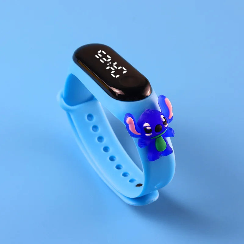 Reloj Infantil LED Deportivo | Pulsera Electrónica de Dibujos Animados para Niños y Niñas Impermeable