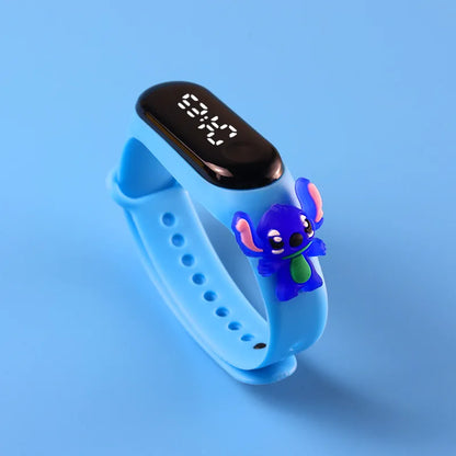 Reloj Infantil LED Deportivo | Pulsera Electrónica de Dibujos Animados para Niños y Niñas Impermeable