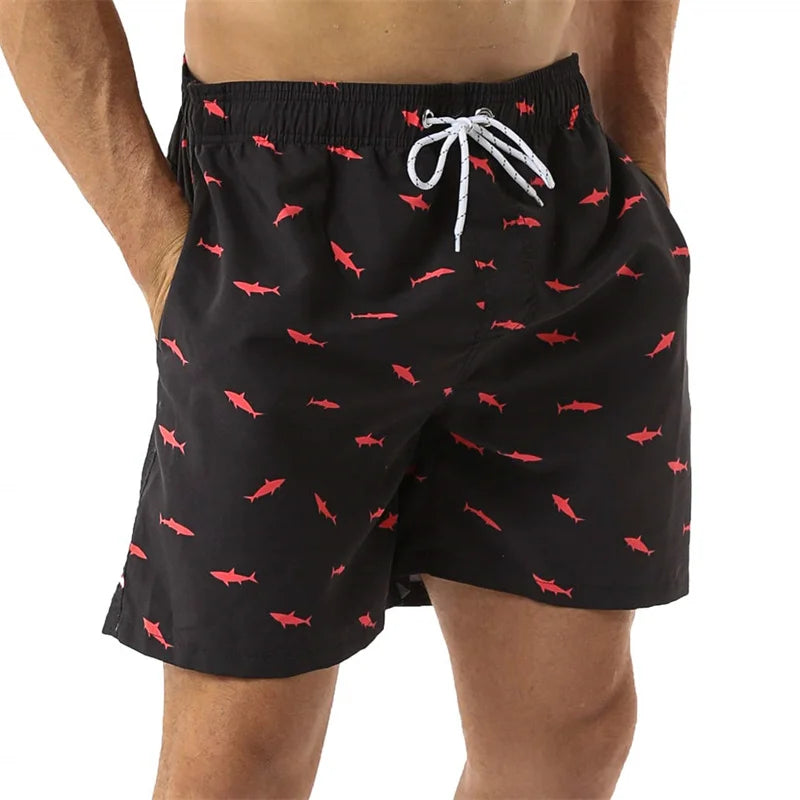 Bañador Hombre Piña 3D | Shorts Playa Hawaianos Verano Secado Rápido – Surf y Natación Tropical