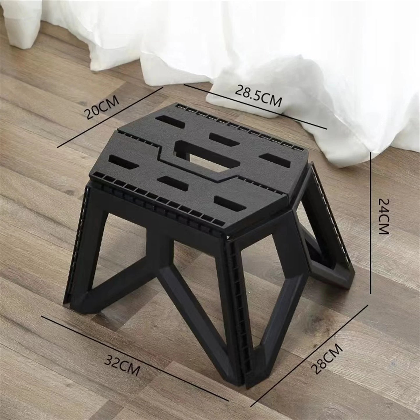 Taburete Plegable Portátil para Exterior – Alta Capacidad, Pesca, Playa y Camping
