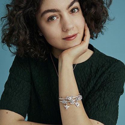 Charm Harry Potter plata 925 – Abalorio mágico de la serie para pulsera tipo Pandora