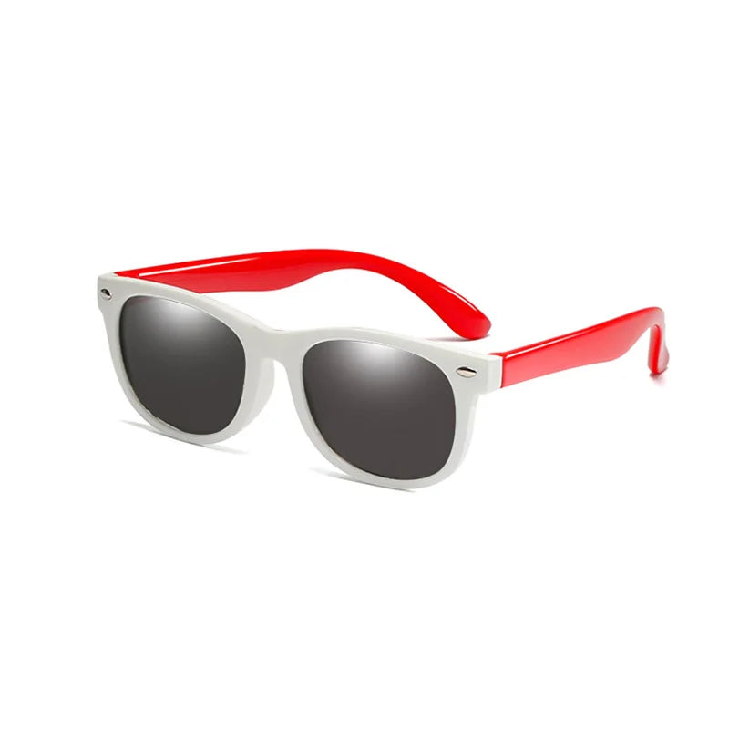 Gafas de Sol Polarizadas para Niños | TR90 Silicona Ultraligeras UV400 Multicolor