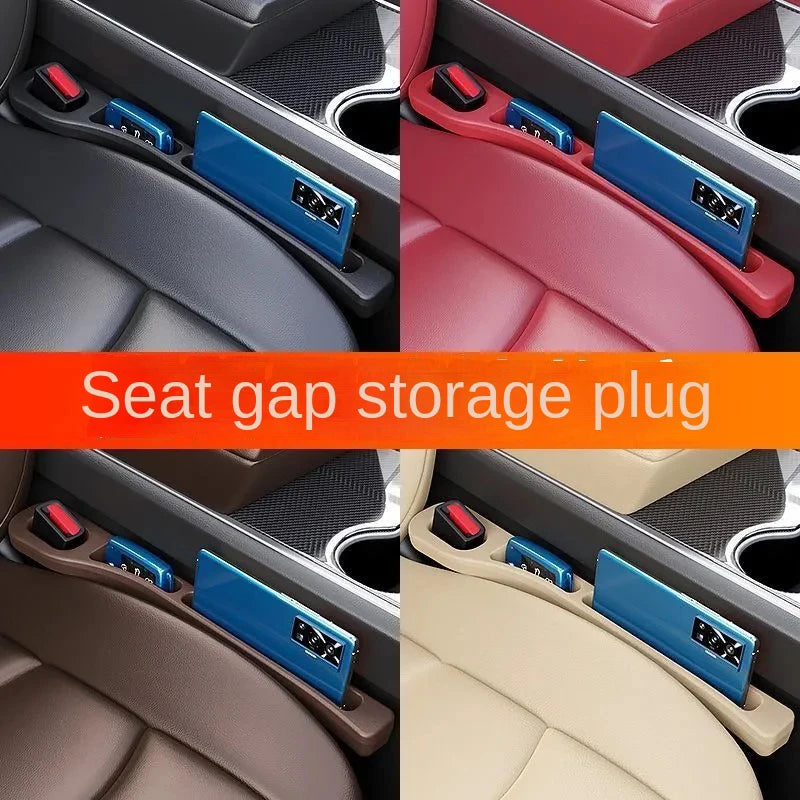 2Pcs Organizador de Asiento para Coche – Relleno de Huecos y Caja de Almacenamiento entre Asientos con Diseño Decorativo Interior