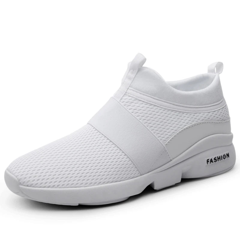 Zapatillas Hombre 2025 | Sneakers Casual de Malla Transpirable y Slip-on