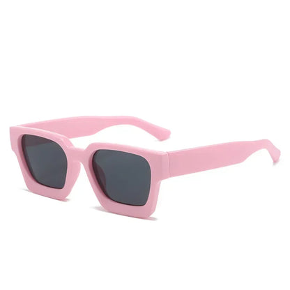 JNPCXI Gafas de Sol Cuadradas de Lujo | Retro Fashion Unisex UV400