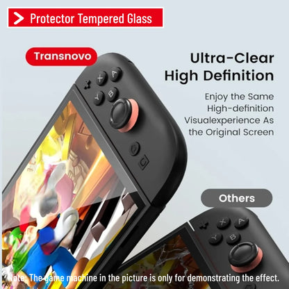 Protector de Pantalla 9H para Switch 2 – Vidrio Templado HD Antirrayas, Antihuella y Ultrafino
