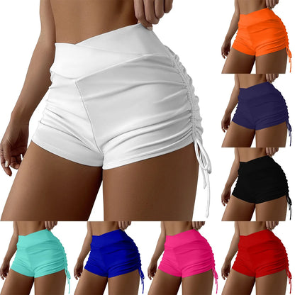 Bikini Bottom Mujer 2025 | Shorts Ajustables Playa y Piscina