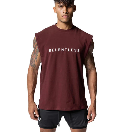 Camiseta de Tirantes para Hombre – Tank Top Verano de Algodón para Fitness, Running y Gym