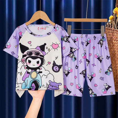 Pijamas Verano Niños | Conjunto Camiseta y Pantalón Corto Infantil