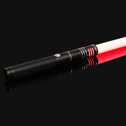 Sable de Luz RGB Metálico – Lightsaber de Juguete con Efectos Láser, Espada de Batalla y Lightstick Inspirado en Kpop