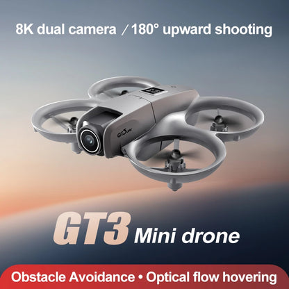 2025 GT3 RC Drone 8K 5G Professional HD Aerial Photography Obstacle Avoidance Remote Control Aircraft Dual Camera Quadcopter Toy