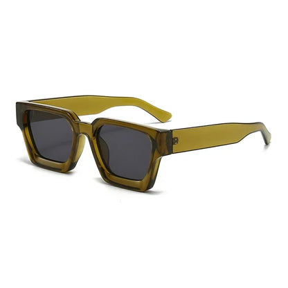 JNPCXI Gafas de Sol Cuadradas de Lujo | Retro Fashion Unisex UV400