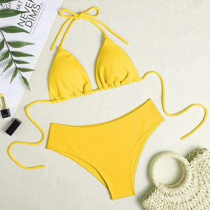 Bikini Brasileño Sexy Mujer | Push-Up 2 Piezas Playa y Piscina