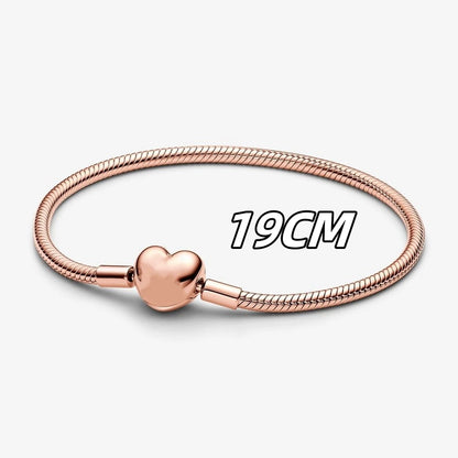 Charm flor margarita rosa de plata 925 – Colgante en forma de flor para pulsera tipo Pandora, joyería elegante para mujer