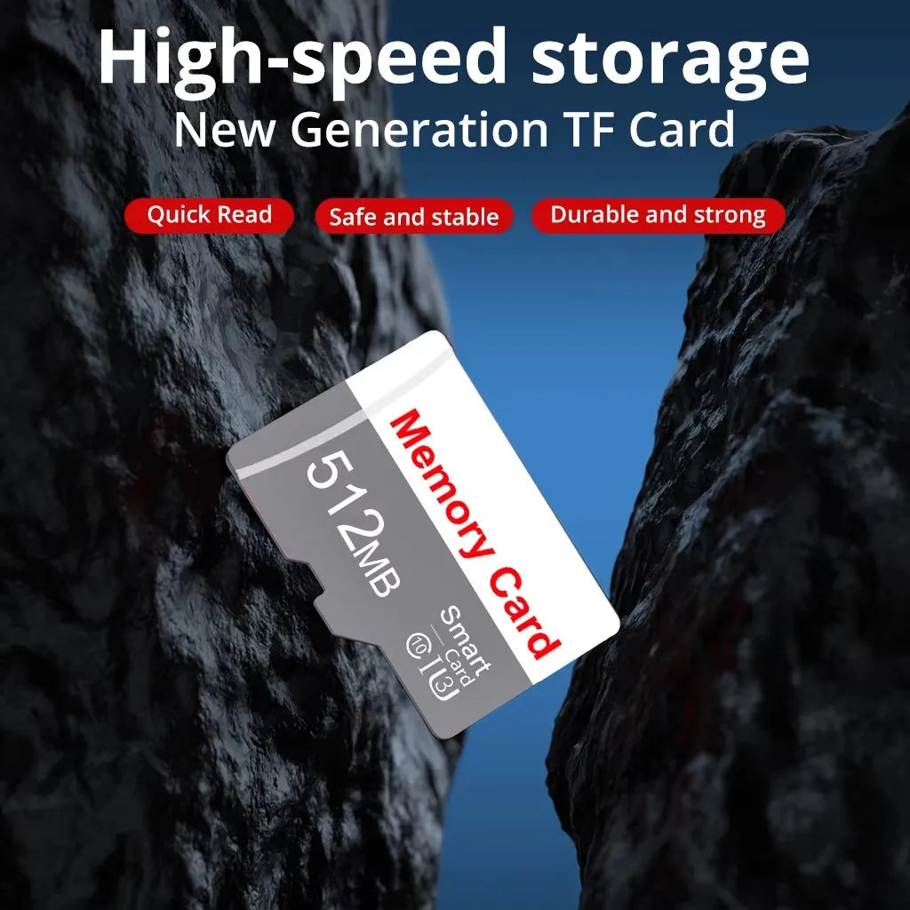 Memory Card TF – 64MB 128MB 256MB 512MB | Tarjeta de Memoria Alta Velocidad Class 10 para Cámaras y CCTV
