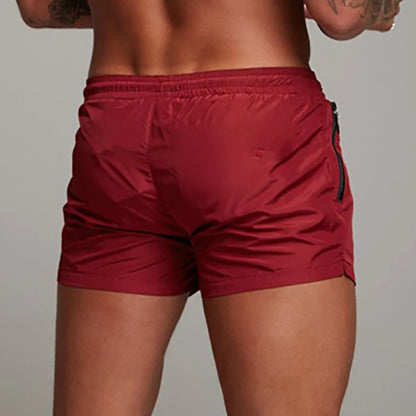 Shorts de Playa para Hombre – Bañador Verano Transpirable con Secado Rápido y Bolsillo con Cremallera
