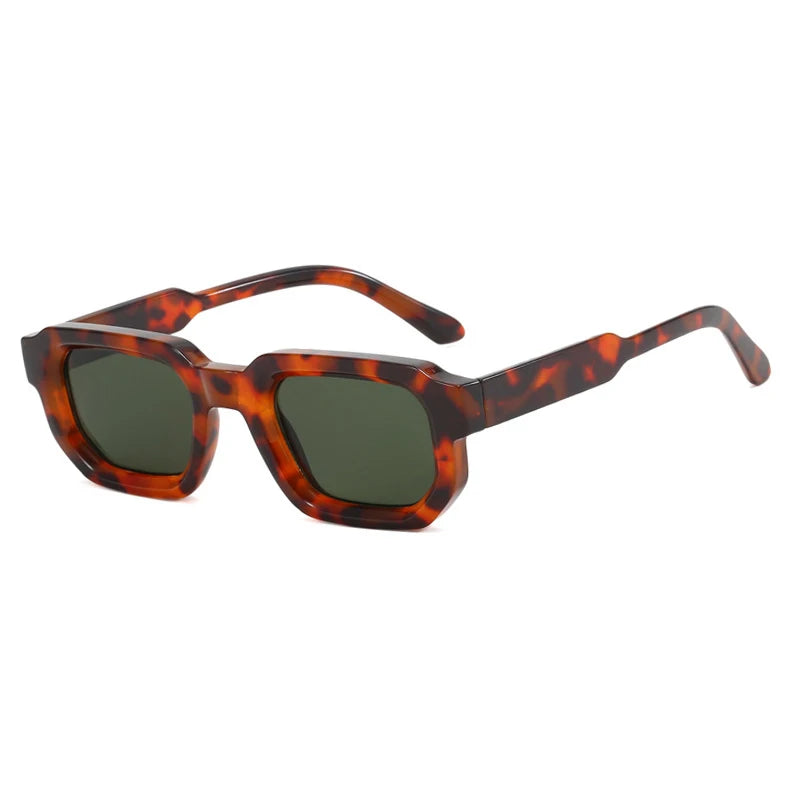 Gafas de Sol Rectangulares Vintage Unisex | Retro UV400 Estilo Lujo para Hombre y Mujer