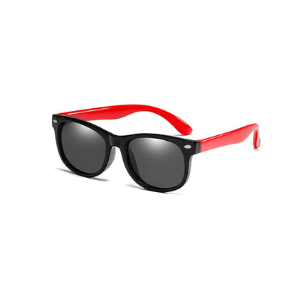 Gafas de Sol Polarizadas para Niños | TR90 Silicona Ultraligeras UV400 Multicolor