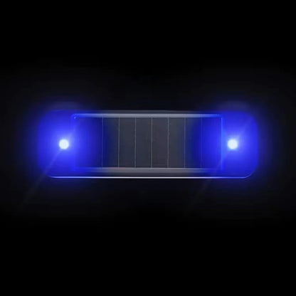 Mini Luz de Advertencia Solar LED para Coche | Lámpara Antirrobo Simulada | Luz de Seguridad Nocturna Inalámbrica