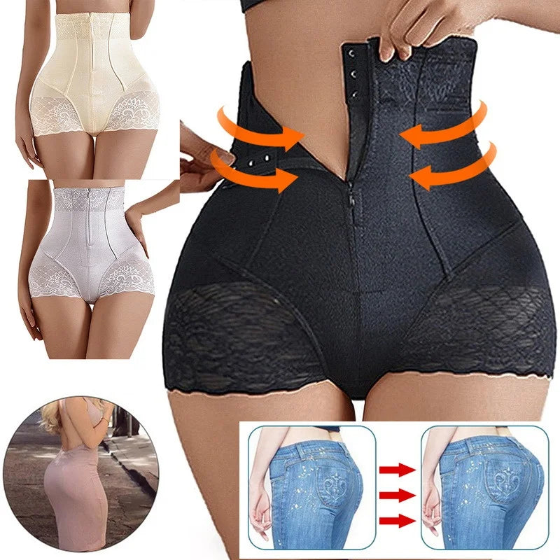 Faja Pantalón Mujer Reductora | Cintura Alta con Cremallera