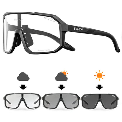 Gafas de Ciclismo SCVCN HOT MTB | Gafas Deportivas Unisex con Protección UV400 | Running, Conducción, Bicicleta y Outdoor