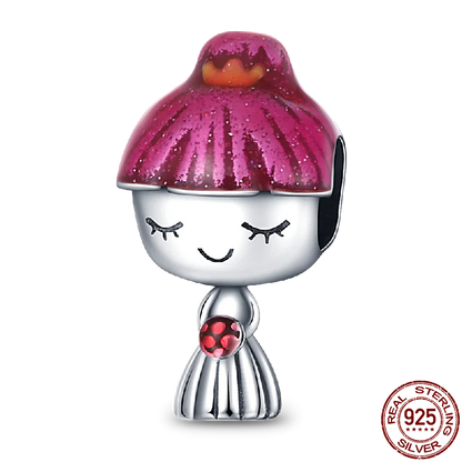 Charm Buho Serie Bee en Plata 925 – Abalorio DIY para Pulseras Originales Mujer