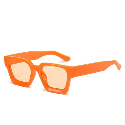 JNPCXI Gafas de Sol Cuadradas de Lujo | Retro Fashion Unisex UV400