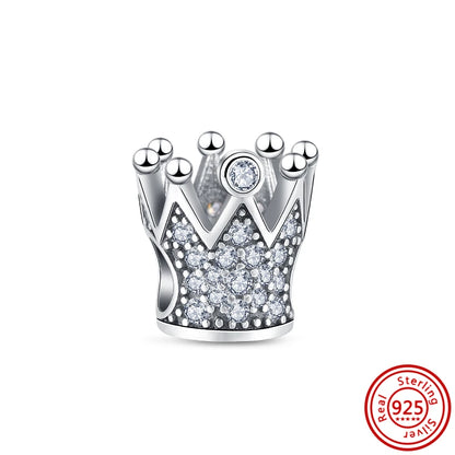 Charm perrito y huesito de plata 925 – Abalorio estilo sorpresa para pulsera tipo Pandora, joyería DIY romántica